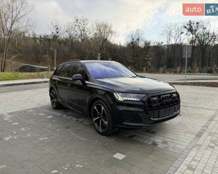 Черный Ауди SQ7, объемом двигателя 4 л и пробегом 61 тыс. км за 73500 $, фото 2 на Automoto.ua