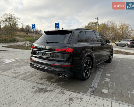 Черный Ауди SQ7, объемом двигателя 4 л и пробегом 61 тыс. км за 73500 $, фото 8 на Automoto.ua