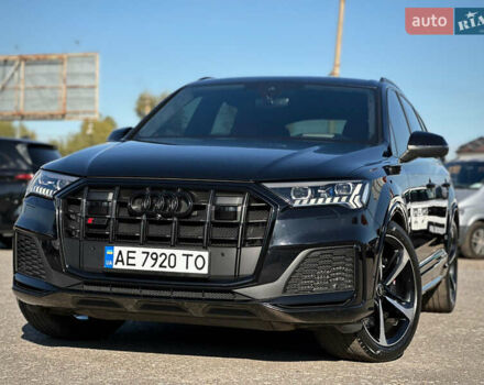 Черный Ауди SQ7, объемом двигателя 4 л и пробегом 83 тыс. км за 73800 $, фото 8 на Automoto.ua