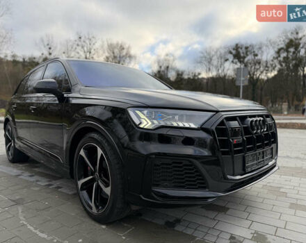 Черный Ауди SQ7, объемом двигателя 4 л и пробегом 61 тыс. км за 73500 $, фото 5 на Automoto.ua