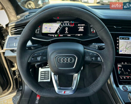 Черный Ауди SQ7, объемом двигателя 4 л и пробегом 83 тыс. км за 73800 $, фото 73 на Automoto.ua