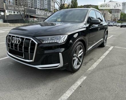 Черный Ауди SQ7, объемом двигателя 4 л и пробегом 51 тыс. км за 83000 $, фото 5 на Automoto.ua