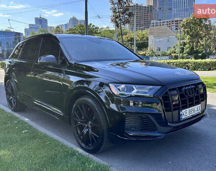 Черный Ауди SQ7, объемом двигателя 4 л и пробегом 21 тыс. км за 84500 $, фото 1 на Automoto.ua