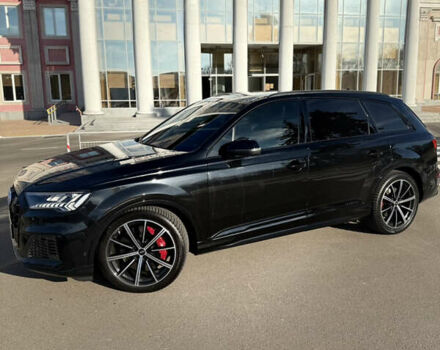 Черный Ауди SQ7, объемом двигателя 4 л и пробегом 55 тыс. км за 82000 $, фото 7 на Automoto.ua