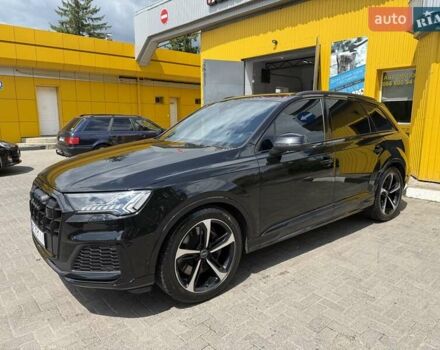Черный Ауди SQ7, объемом двигателя 4 л и пробегом 70 тыс. км за 90000 $, фото 3 на Automoto.ua