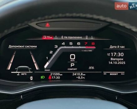 Черный Ауди SQ7, объемом двигателя 4 л и пробегом 20 тыс. км за 109900 $, фото 81 на Automoto.ua