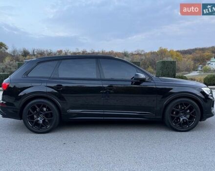 Черный Ауди SQ7, объемом двигателя 4 л и пробегом 20 тыс. км за 107000 $, фото 2 на Automoto.ua