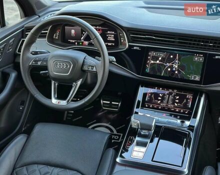 Черный Ауди SQ7, объемом двигателя 4 л и пробегом 20 тыс. км за 109900 $, фото 78 на Automoto.ua