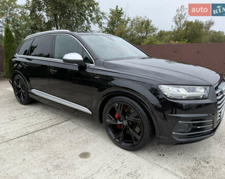 Чорний Ауді SQ7, об'ємом двигуна 3.96 л та пробігом 236 тис. км за 47900 $, фото 1 на Automoto.ua