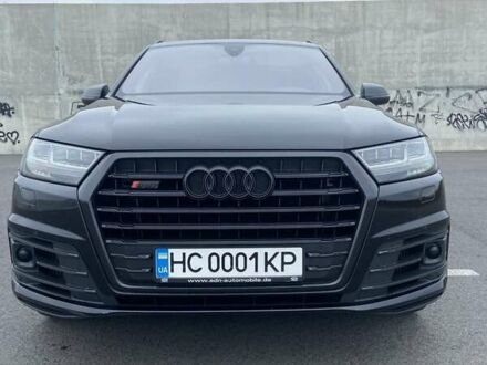 Ауді SQ7 2016 у Львові на Automoto.ua Чорний Ауді SQ7, об'ємом двигуна 3.96 л та пробігом 212 тис. км за 59999 $, фото 1 на Automoto.ua