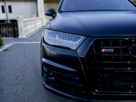 Чорний Ауді SQ7, об'ємом двигуна 3.96 л та пробігом 140 тис. км за 53500 $, фото 1 на Automoto.ua