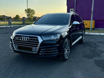 Ауді SQ7 2017 у Мукачеве на Automoto.ua Чорний Ауді SQ7, об'ємом двигуна 3.96 л та пробігом 330 тис. км за 47999 $, фото 1 на Automoto.ua