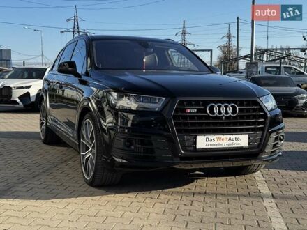 Ауди SQ7 2017 в Черновцах на Automoto.ua Черный Ауди SQ7, объемом двигателя 3.96 л и пробегом 184 тыс. км за 45900 $, фото 1 на Automoto.ua