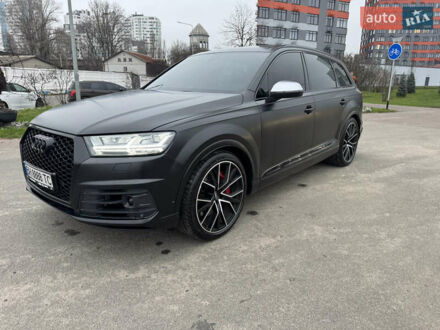 Чорний Ауді SQ7, об'ємом двигуна 3.96 л та пробігом 138 тис. км за 54000 $, фото 1 на Automoto.ua