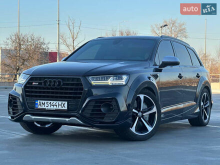 Ауди SQ7 2017 в Киеве на Automoto.ua Черный Ауди SQ7, объемом двигателя 4 л и пробегом 170 тыс. км за 48000 $, фото 1 на Automoto.ua