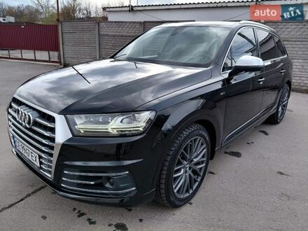 Чорний Ауді SQ7, об'ємом двигуна 3.96 л та пробігом 250 тис. км за 36500 $, фото 1 на Automoto.ua