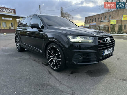 Ауди SQ7 2017 в Полтаве на Automoto.ua Черный Ауди SQ7, объемом двигателя 3.96 л и пробегом 249 тыс. км за 55000 $, фото 1 на Automoto.ua