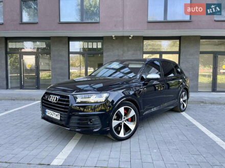 Ауди SQ7 2018 в Сваляве на Automoto.ua Черный Ауди SQ7, объемом двигателя 3.96 л и пробегом 169 тыс. км за 55900 $, фото 1 на Automoto.ua
