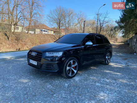 Ауді SQ7 2018 у Сваляве на Automoto.ua Чорний Ауді SQ7, об'ємом двигуна 3.96 л та пробігом 170 тис. км за 54999 $, фото 1 на Automoto.ua