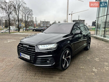 Ауди SQ7 2018 в Львове на Automoto.ua Черный Ауди SQ7, объемом двигателя 3.96 л и пробегом 228 тыс. км за 52000 $, фото 1 на Automoto.ua