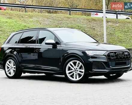 Черный Ауди SQ7, объемом двигателя 3.96 л и пробегом 185 тыс. км за 74950 $, фото 1 на Automoto.ua