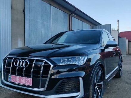 Черный Ауди SQ7, объемом двигателя 3.96 л и пробегом 112 тыс. км за 68992 $, фото 1 на Automoto.ua