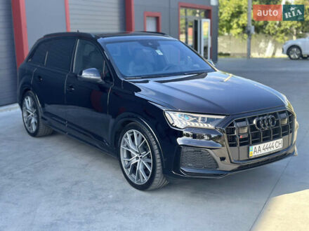 Чорний Ауді SQ7, об'ємом двигуна 3.96 л та пробігом 160 тис. км за 95999 $, фото 1 на Automoto.ua