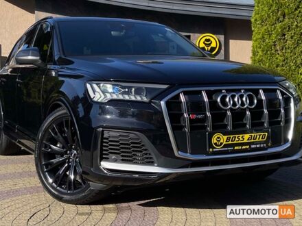 Чорний Ауді SQ7, об'ємом двигуна 4 л та пробігом 102 тис. км за 86000 $, фото 1 на Automoto.ua