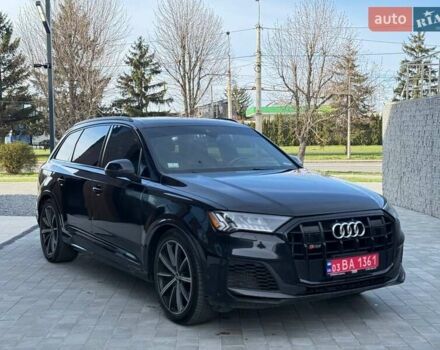 Чорний Ауді SQ7, об'ємом двигуна 4 л та пробігом 120 тис. км за 61000 $, фото 1 на Automoto.ua