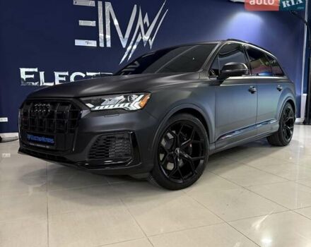Черный Ауди SQ7, объемом двигателя 4 л и пробегом 42 тыс. км за 63999 $, фото 1 на Automoto.ua