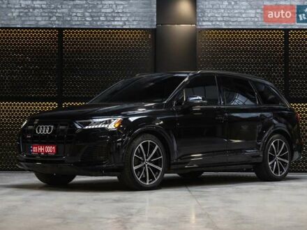 Черный Ауди SQ7, объемом двигателя 4 л и пробегом 123 тыс. км за 59900 $, фото 1 на Automoto.ua