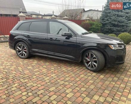 Черный Ауди SQ7, объемом двигателя 4 л и пробегом 82 тыс. км за 64999 $, фото 1 на Automoto.ua