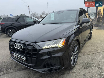 Чорний Ауді SQ7, об'ємом двигуна 4 л та пробігом 61 тис. км за 62990 $, фото 1 на Automoto.ua