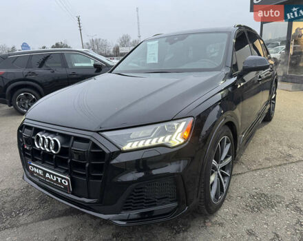 Черный Ауди SQ7, объемом двигателя 4 л и пробегом 61 тыс. км за 62990 $, фото 1 на Automoto.ua