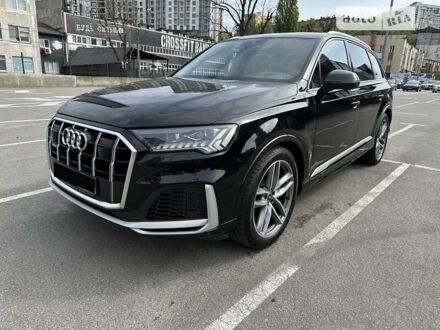 Черный Ауди SQ7, объемом двигателя 4 л и пробегом 51 тыс. км за 84999 $, фото 1 на Automoto.ua