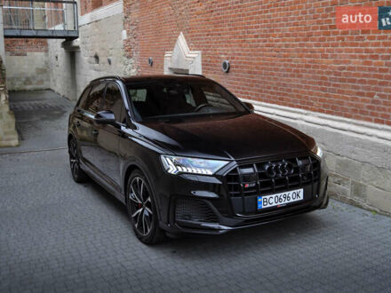 Ауди SQ7 2021 в Львове на Automoto.ua Черный Ауди SQ7, объемом двигателя 4 л и пробегом 32 тыс. км за 75000 $, фото 1 на Automoto.ua