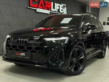 Черный Ауди SQ7, объемом двигателя 4 л и пробегом 9 тыс. км за 113500 $, фото 1 на Automoto.ua