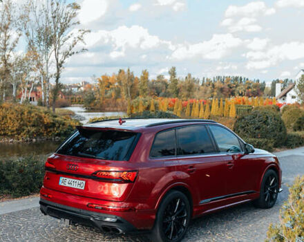Красный Ауди SQ7, объемом двигателя 3.99 л и пробегом 88 тыс. км за 65000 $, фото 9 на Automoto.ua