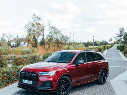 Ауди SQ7 2020 в Киеве на Automoto.ua Красный Ауди SQ7, объемом двигателя 3.99 л и пробегом 88 тыс. км за 65000 $, фото 1 на Automoto.ua
