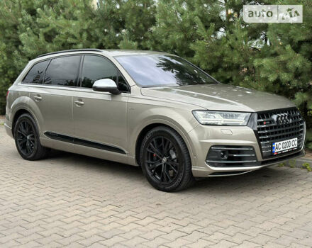 Серый Ауди SQ7, объемом двигателя 4 л и пробегом 157 тыс. км за 50500 $, фото 6 на Automoto.ua