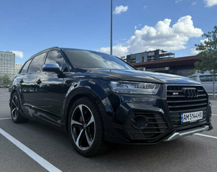 Серый Ауди SQ7, объемом двигателя 3.96 л и пробегом 173 тыс. км за 49999 $, фото 5 на Automoto.ua
