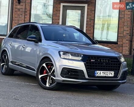 Серый Ауди SQ7, объемом двигателя 3.96 л и пробегом 96 тыс. км за 55750 $, фото 17 на Automoto.ua