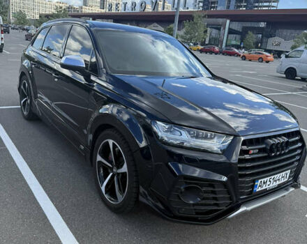 Серый Ауди SQ7, объемом двигателя 3.96 л и пробегом 173 тыс. км за 49999 $, фото 4 на Automoto.ua