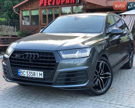 Серый Ауди SQ7, объемом двигателя 3.96 л и пробегом 103 тыс. км за 62000 $, фото 34 на Automoto.ua