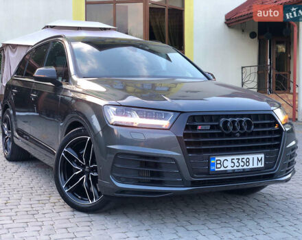 Серый Ауди SQ7, объемом двигателя 3.96 л и пробегом 103 тыс. км за 62000 $, фото 22 на Automoto.ua