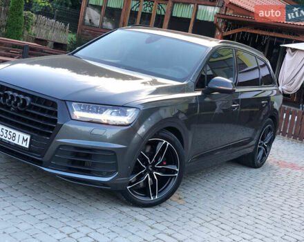 Серый Ауди SQ7, объемом двигателя 3.96 л и пробегом 103 тыс. км за 62000 $, фото 31 на Automoto.ua
