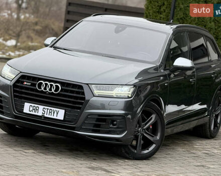 Сірий Ауді SQ7, об'ємом двигуна 4 л та пробігом 148 тис. км за 46999 $, фото 5 на Automoto.ua