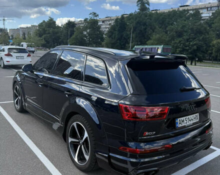 Серый Ауди SQ7, объемом двигателя 3.96 л и пробегом 173 тыс. км за 49999 $, фото 12 на Automoto.ua