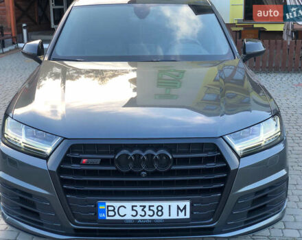Серый Ауди SQ7, объемом двигателя 3.96 л и пробегом 103 тыс. км за 62000 $, фото 35 на Automoto.ua
