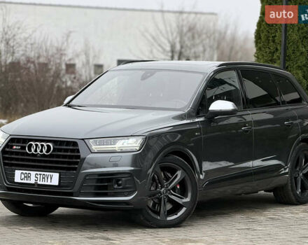 Сірий Ауді SQ7, об'ємом двигуна 4 л та пробігом 148 тис. км за 46999 $, фото 7 на Automoto.ua
